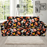 Goldfish Pattern Print Design 03 Sofa Slipcover