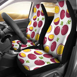 Passion Fruit Design Pattern  Universal Fit Car Seat Covers
