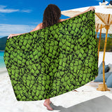 Green Hop Pattern Sarong