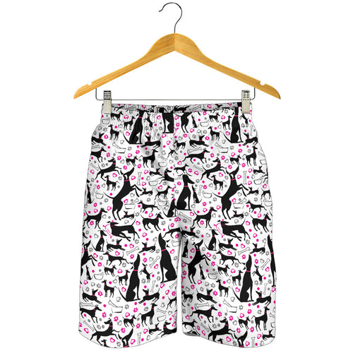 Greyhound Pattern Print Design 02 Men Shorts