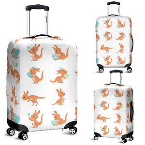 Cute Kangaroo Pattern Luggage Covers