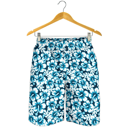 Hibiscus Pattern Print Design 04 Men Shorts