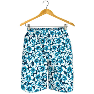 Hibiscus Pattern Print Design 04 Men Shorts