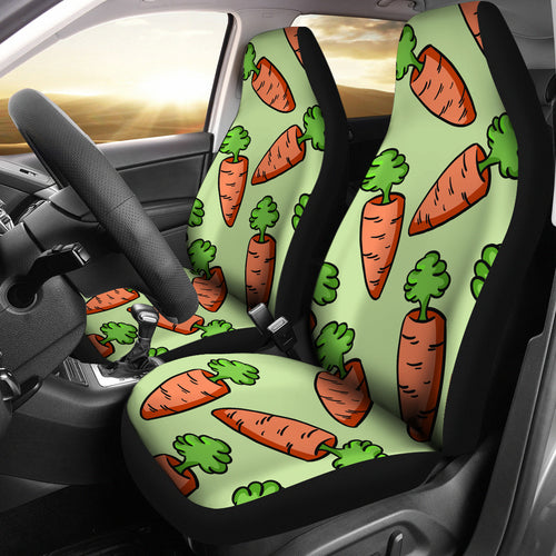 Carrot Pattern Print Design 05 Universal Fit Car Seat Covers
