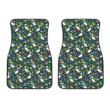 Pelican Pattern Print Design 05 Front Car Mats