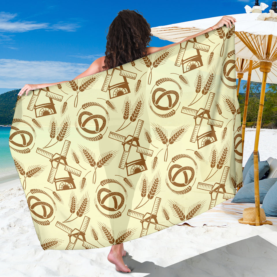Windmill Wheat Pattern Sarong