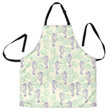 Seahorse Shell Pattern Adjustable Apron