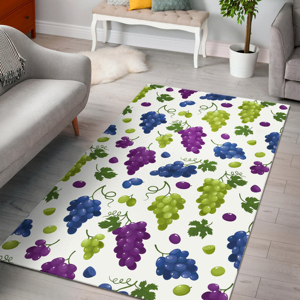 Grape Pattern Area Rug