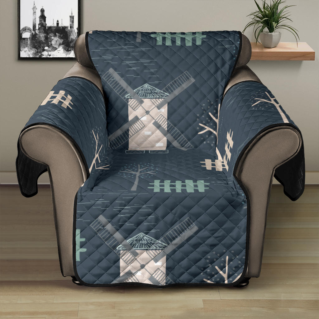 windmill tree pattern Recliner Cover Protector