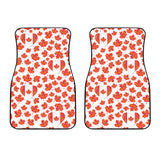 Canada Pattern Print Design 02 Front Car Mats