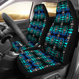 Black Fire Northern Lights Car Seat Covers