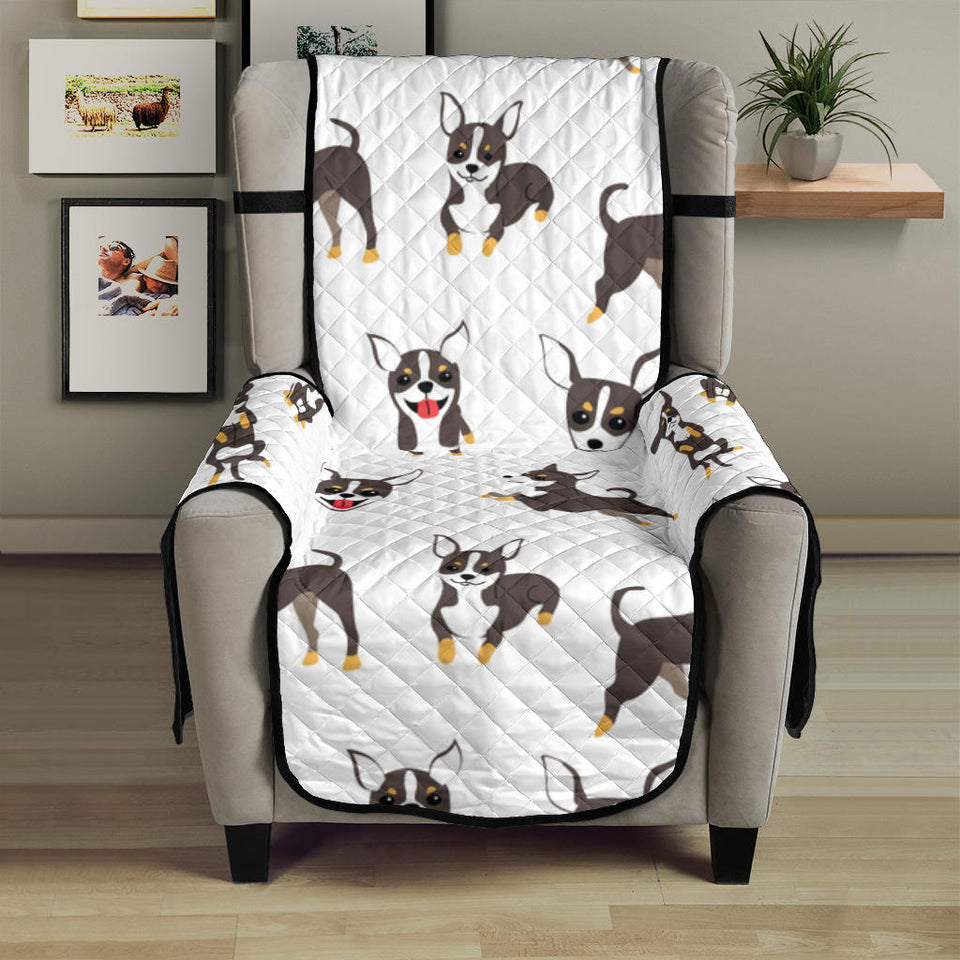 Chihuahua dog pattern Chair Cover Protector
