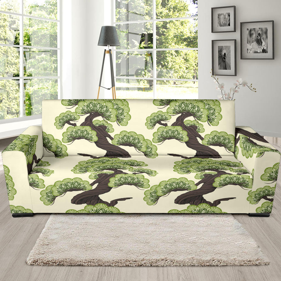 Bonsai Pattern Sofa Slipcover
