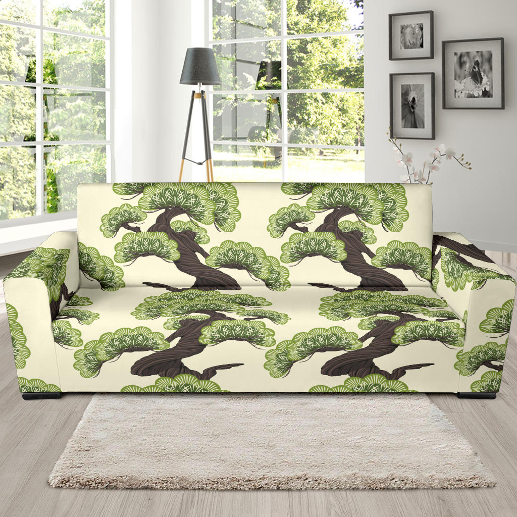 Bonsai Pattern Sofa Slipcover