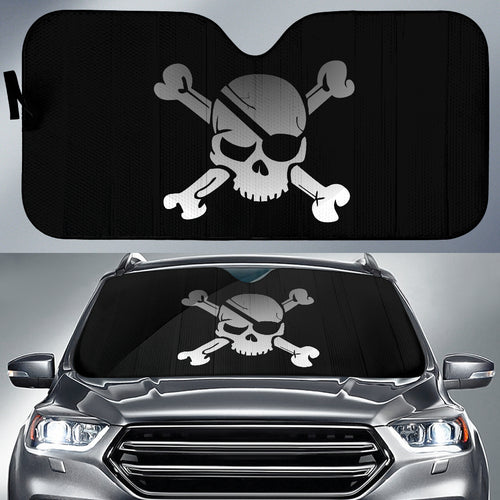 Skull Car Sun Shade Auto Sun Shade