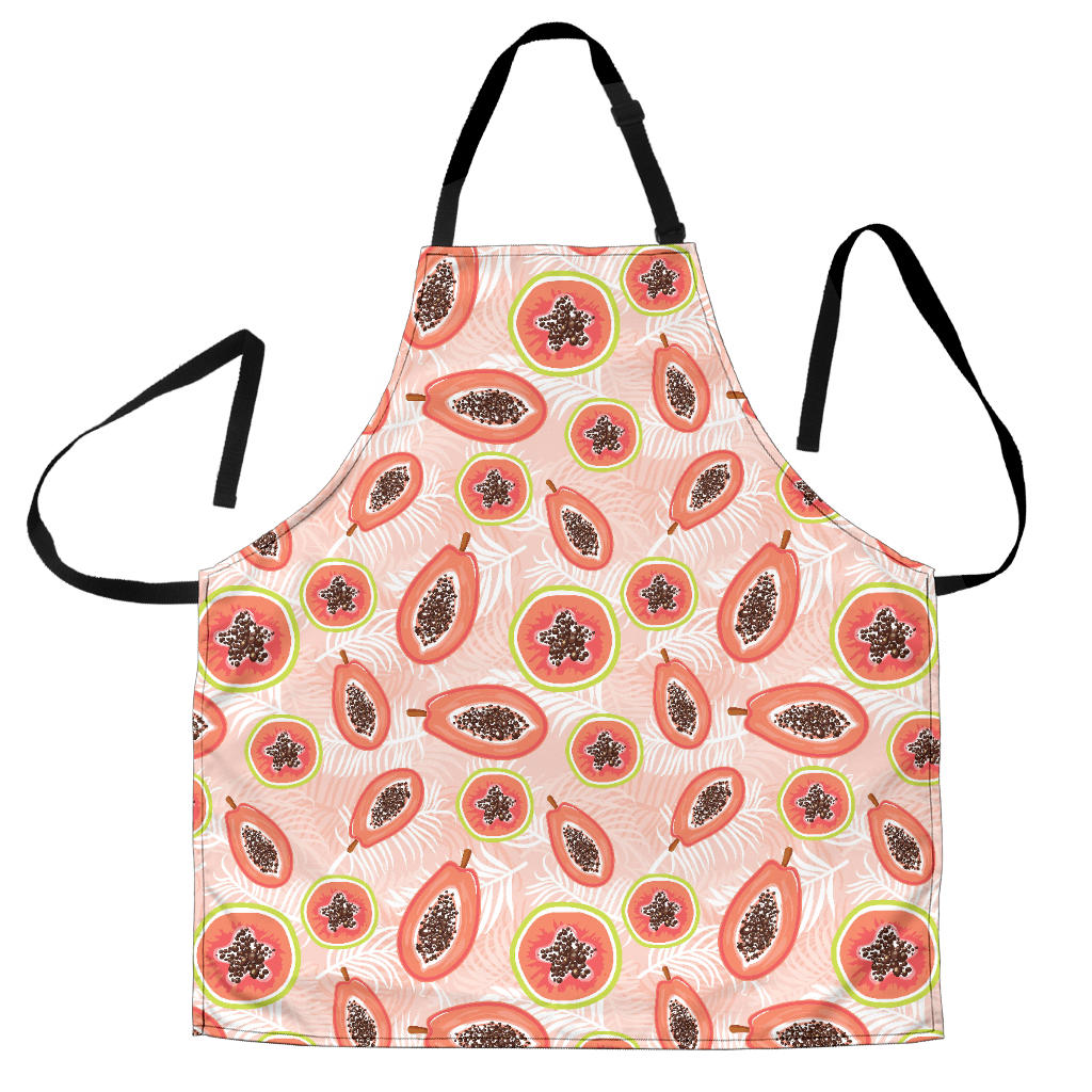 Papaya Leaves Pattern Adjustable Apron