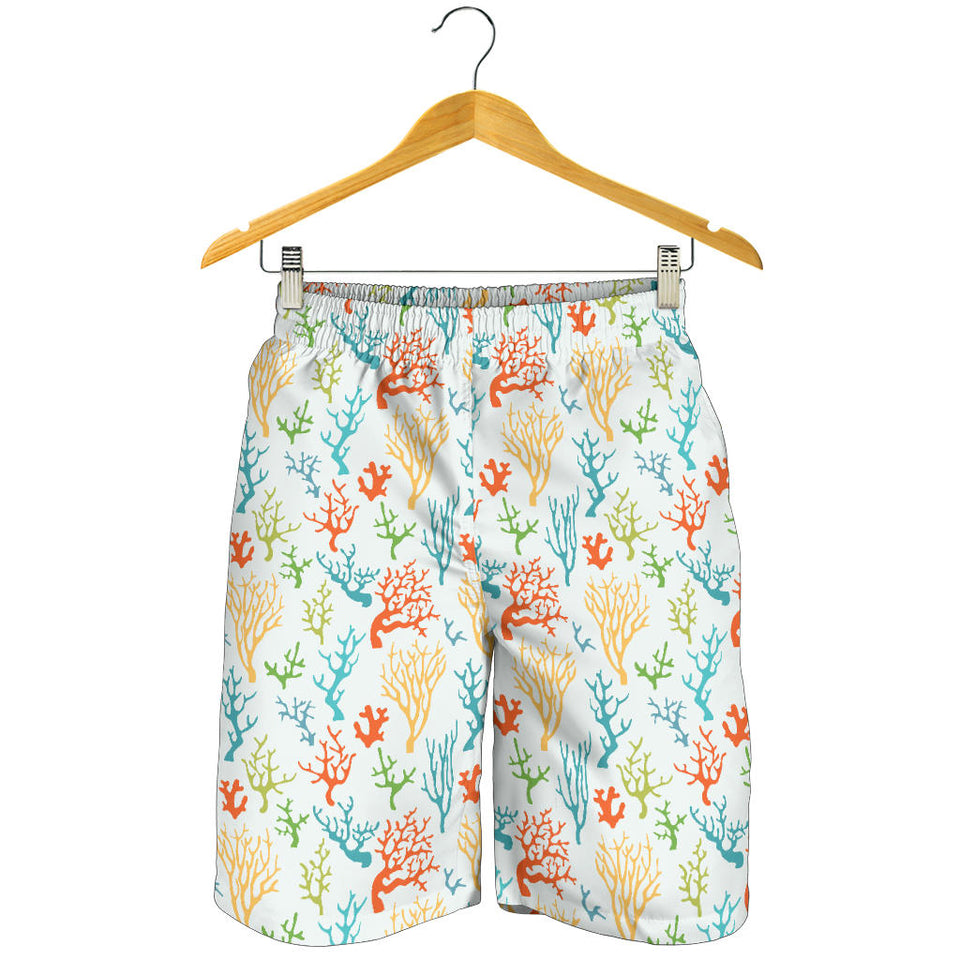 Coral Reef Pattern Print Design 02 Men Shorts
