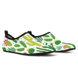 Cactus Pattern Aqua Shoes