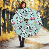 Cute Baby Panda Pattern Umbrella