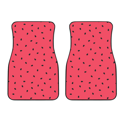 Watermelon Texture Background Front Car Mats