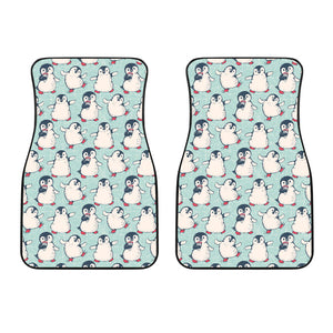 Cute Penguin Pattern Front Car Mats