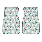 Cute Penguin Pattern Front Car Mats