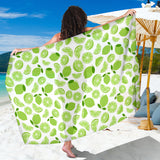 Lime Design Pattern Sarong
