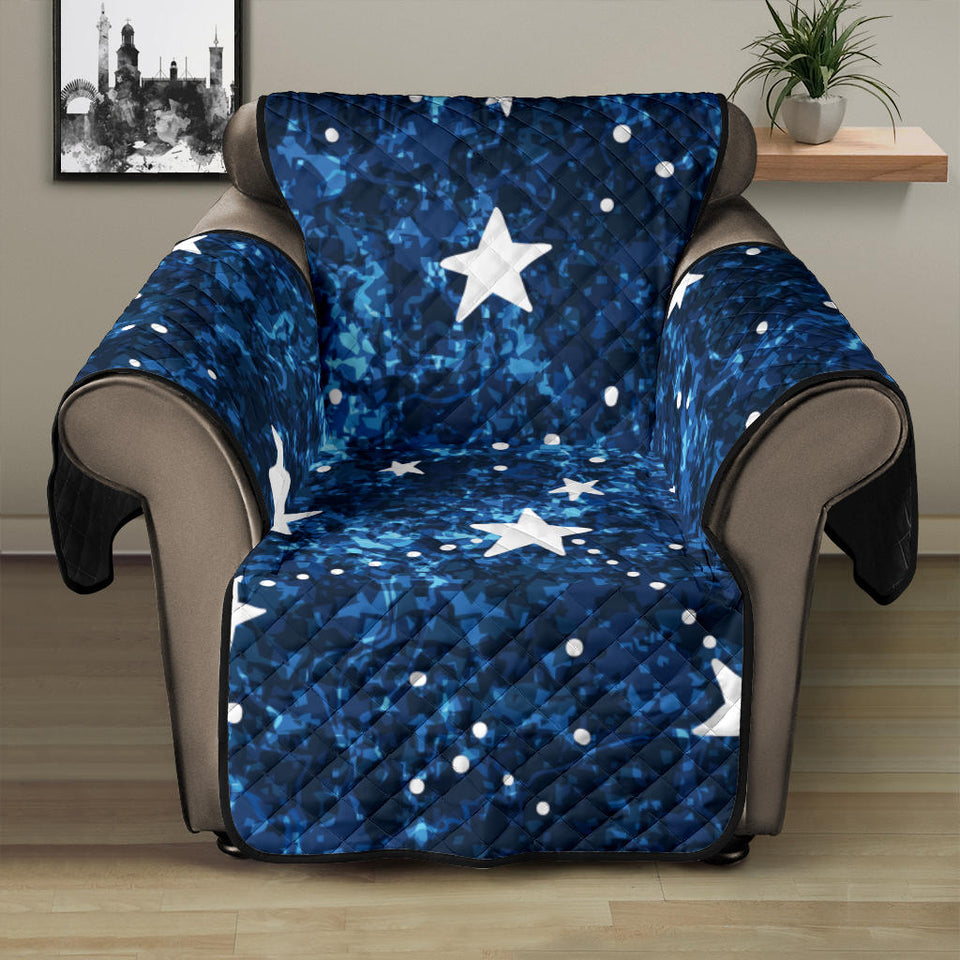 Night sky star pattern Recliner Cover Protector