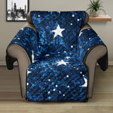 Night sky star pattern Recliner Cover Protector