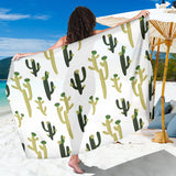 Cute Cactus Pattern Sarong