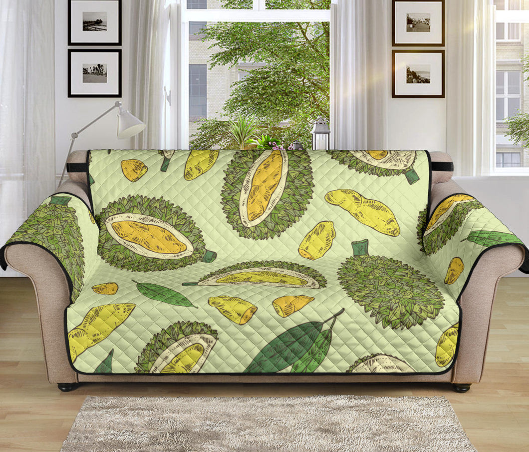 Durian leaves pattern background Sofa Cover Protector