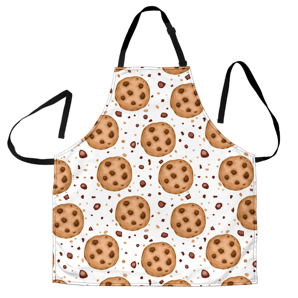 Chocolate Chip Cookie Pattern Adjustable Apron