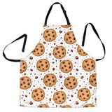 Chocolate Chip Cookie Pattern Adjustable Apron