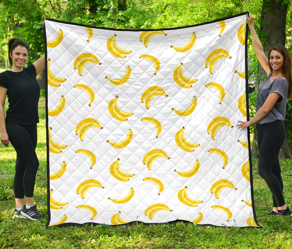Banana Pattern Premium Quilt