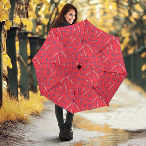 Skate Board Pattern Print Design 01 Umbrella