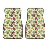 Passion Fruit Pattern Front Car Mats