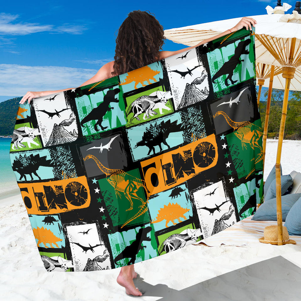 Dinosaurs Print Pattern Sarong
