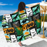 Dinosaurs Print Pattern Sarong