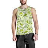 Cute frog dragonfly pattern Men Tank Top
