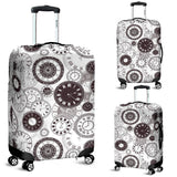 Classic Vintage Clock Pattern Luggage Covers