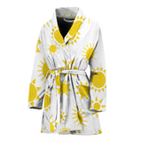 Sun Pattern Women'S Bathrobe