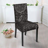 Pizza Pattern  Dining Chair Slipcover