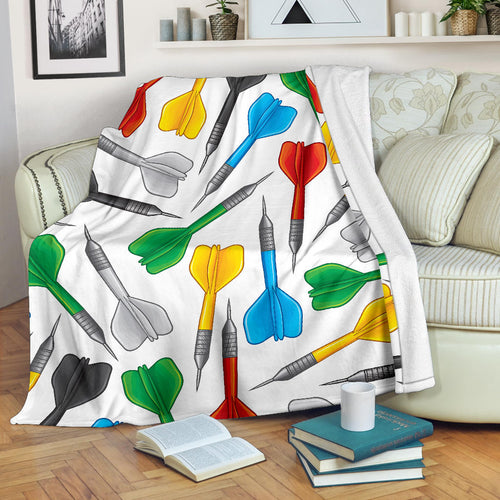 Darts Pattern Print Design 03 Premium Blanket