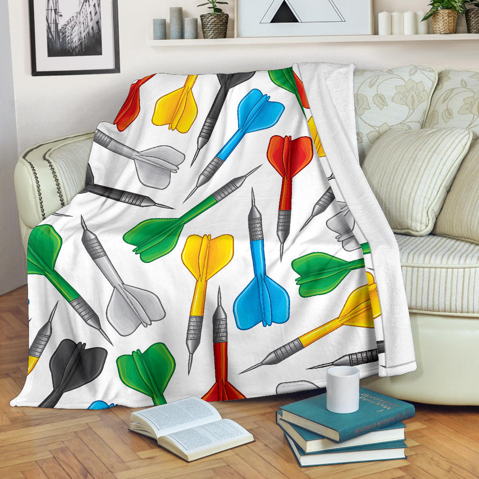Darts Pattern Print Design 03 Premium Blanket