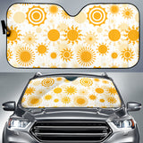 Sun Design Pattern Car Sun Shade