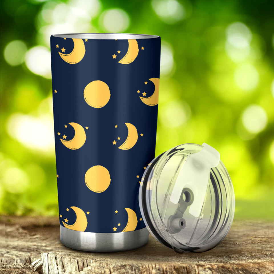 Moon Star Pattern Tumbler