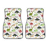 Cute Dinosaurs Pattern Front Car Mats