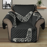 Hand drawn boomerang Australian aboriginal ornament Recliner Cover Protector