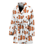 Clown Fish Pattern Print Design 05 Women's Bathrobe