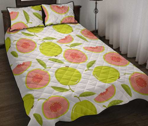 Guava pattern Quilt Bed Set